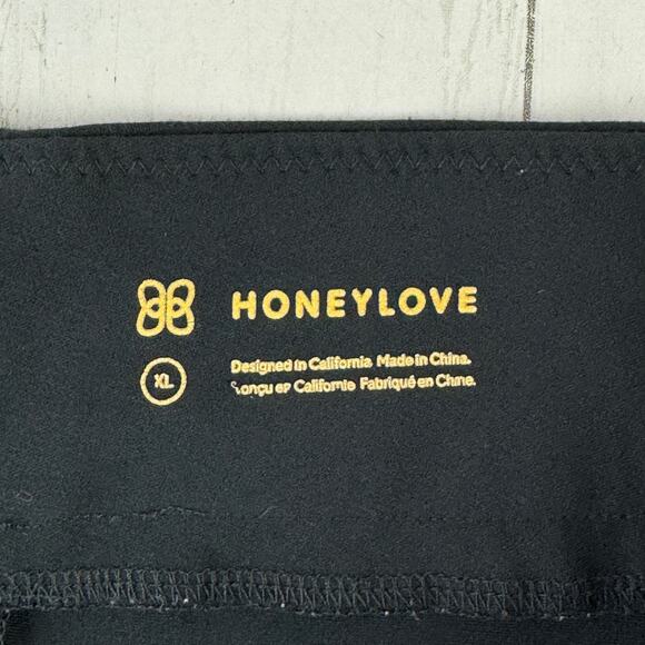 Honeylove Jet Black EverReady Shaping Wrinkle-Proof Twill Ponte Pant Size XL - Picture 7 of 10
